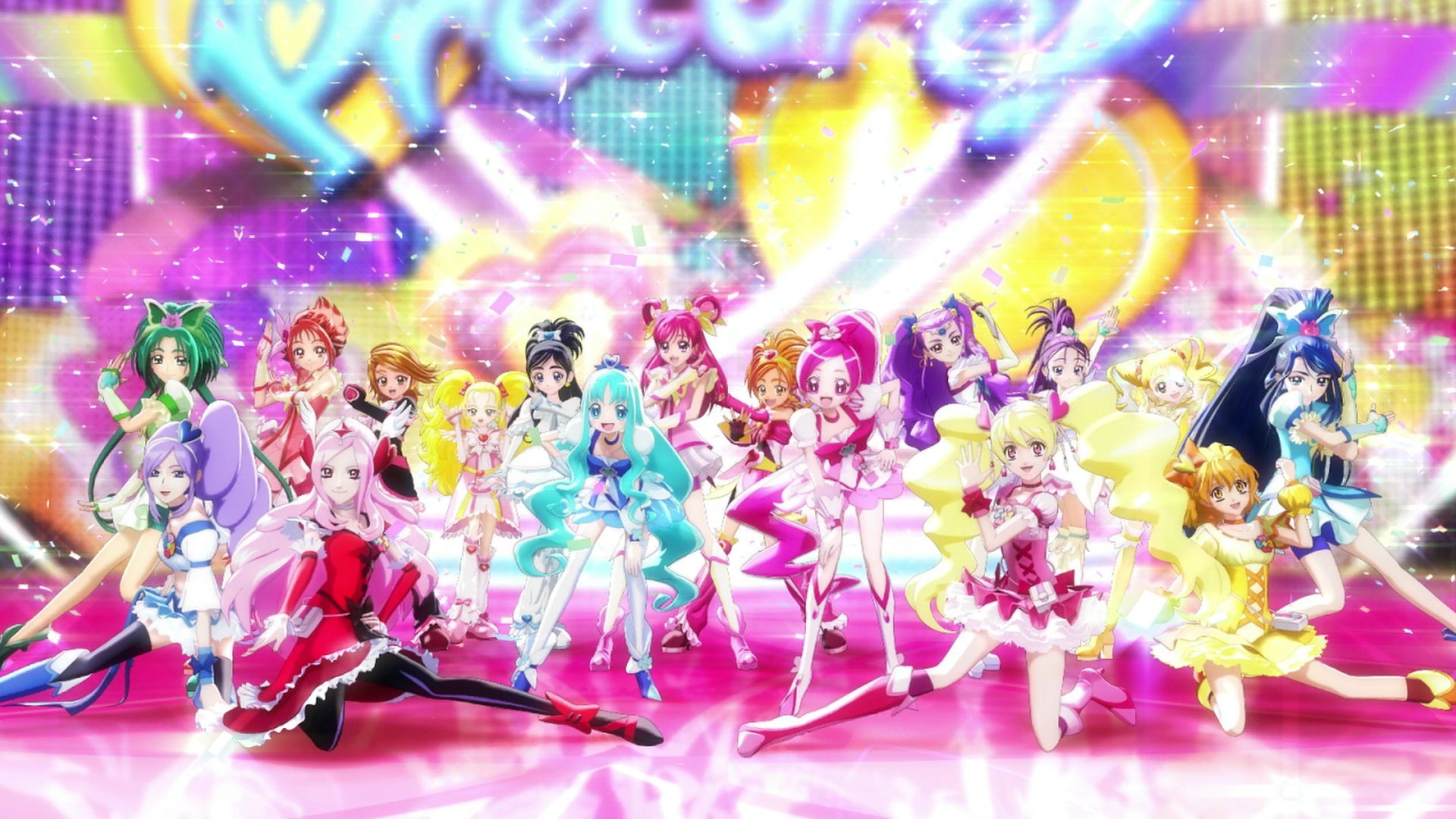 Download Anime Pretty Cure! HD Wallpaper