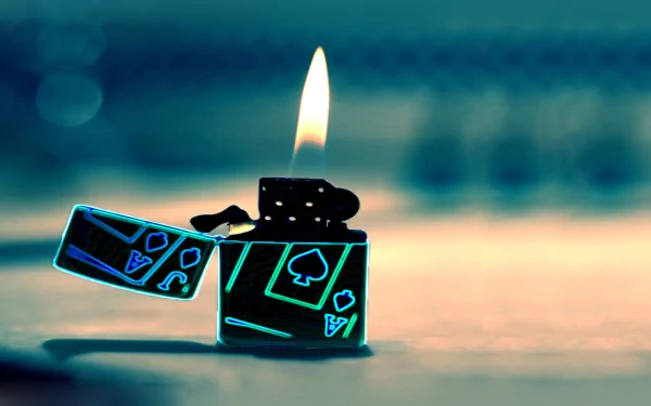 neon man made lighter HD Desktop Wallpaper | Background Image