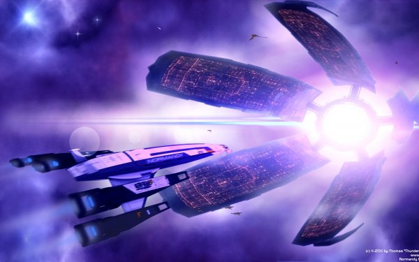 Video Game Mass Effect Citadel Space Sci Fi Normandy SR-1 Space Station HD Wallpaper | Background Image