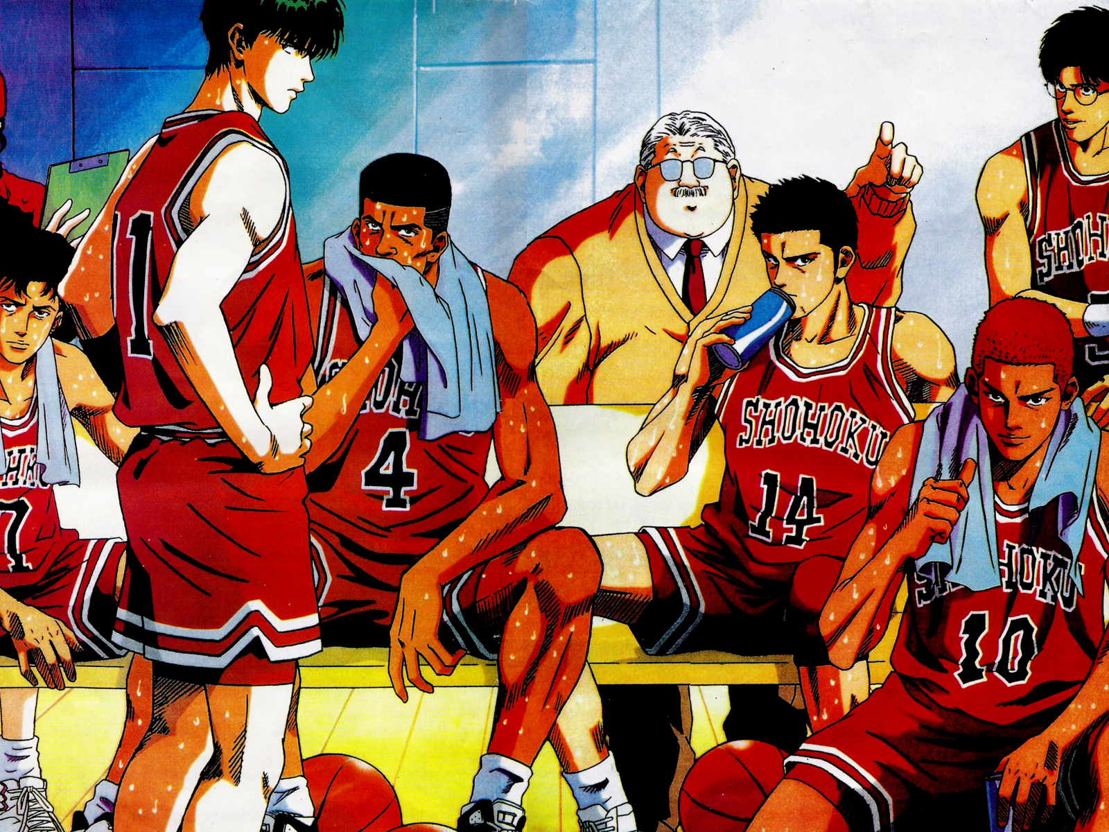 Anime Slam Dunk HD Wallpaper | Background Image