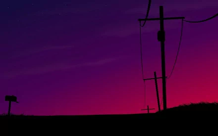 man made power line HD Desktop Wallpaper | Background Image