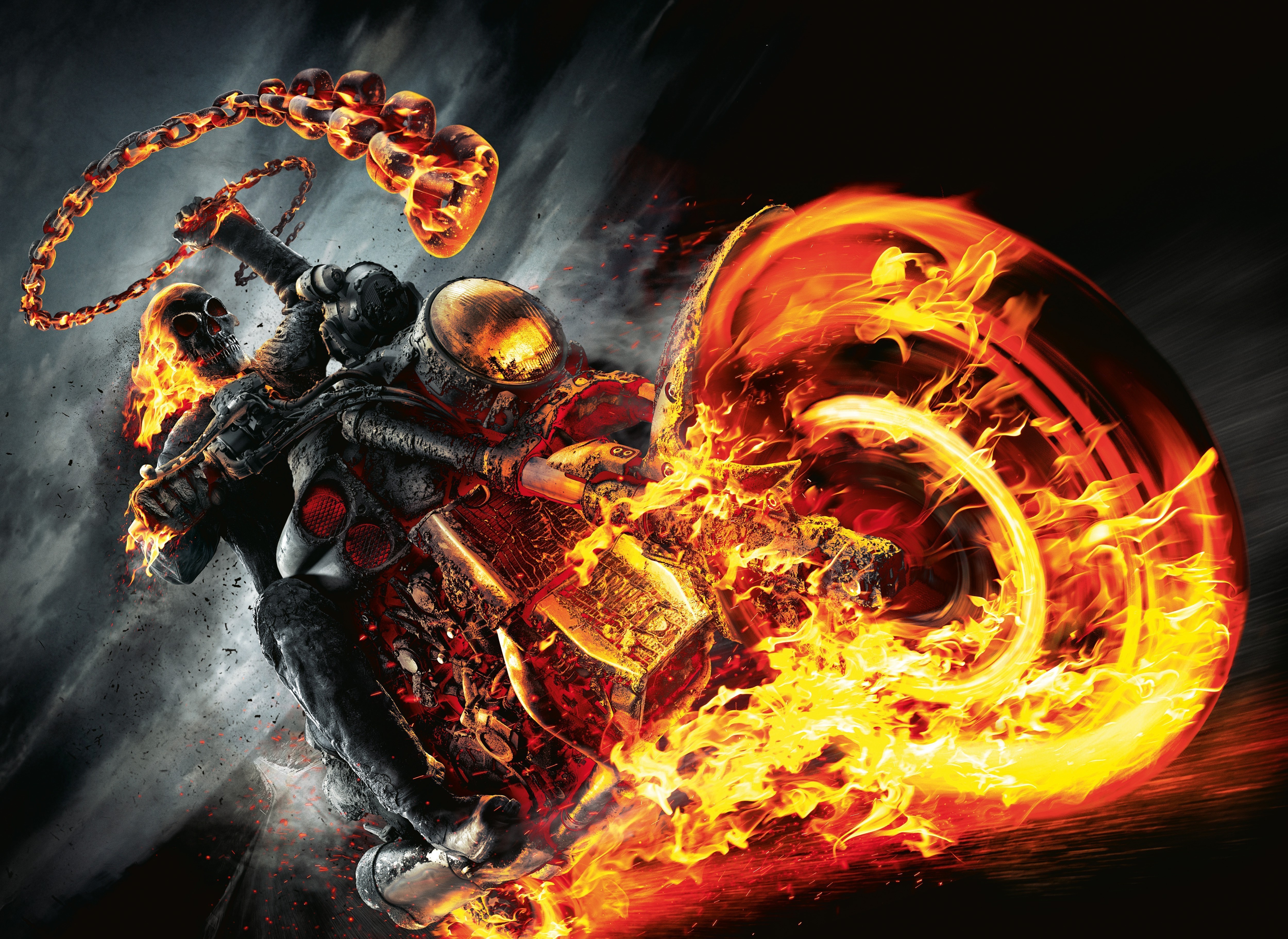 ghost rider 2 bike wallpapers