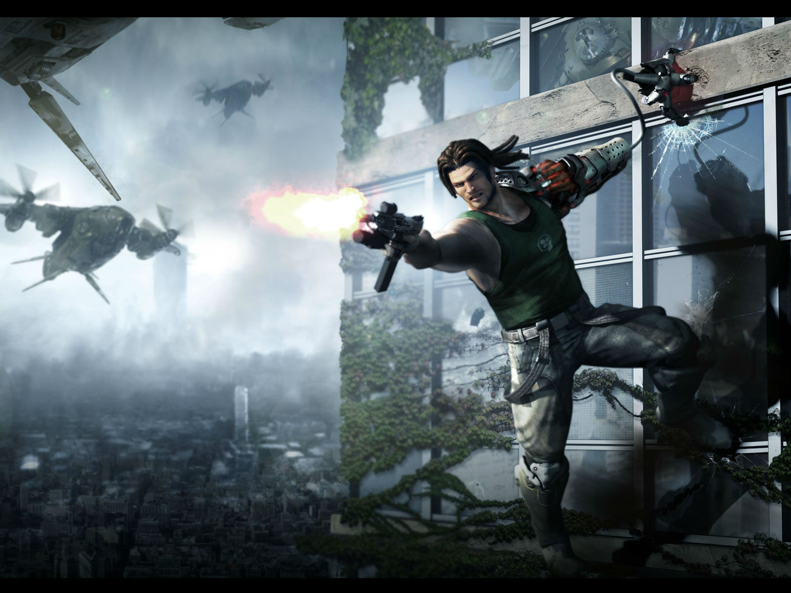 Video Game Bionic Commando HD Wallpaper | Background Image