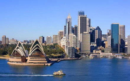 man made Sydney Opera House HD Desktop Wallpaper | Background Image