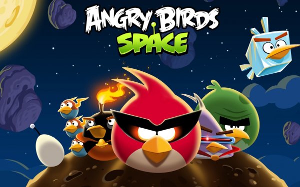 Video Game Angry Birds Space Angry Birds HD Wallpaper | Background Image