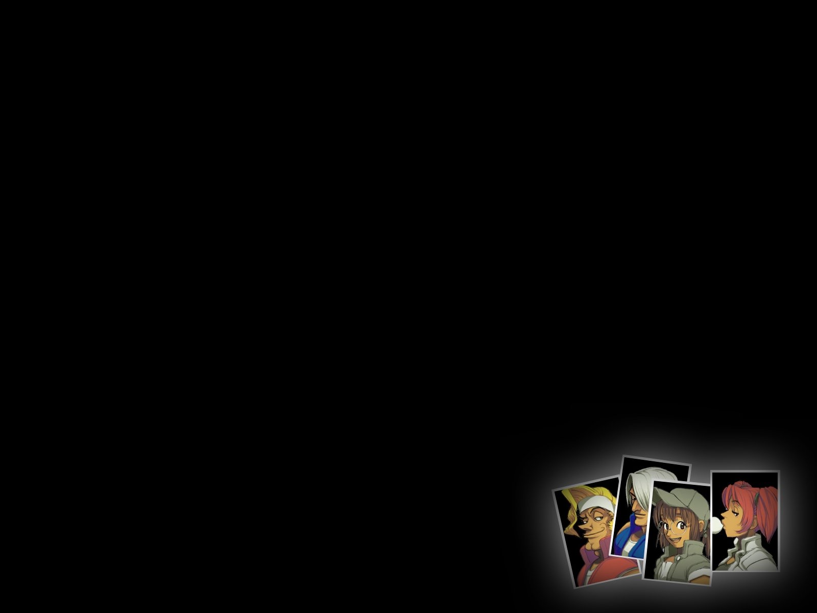 HD PC desktop wallpaper featuring characters from the Metal Slug video game series against a black background.