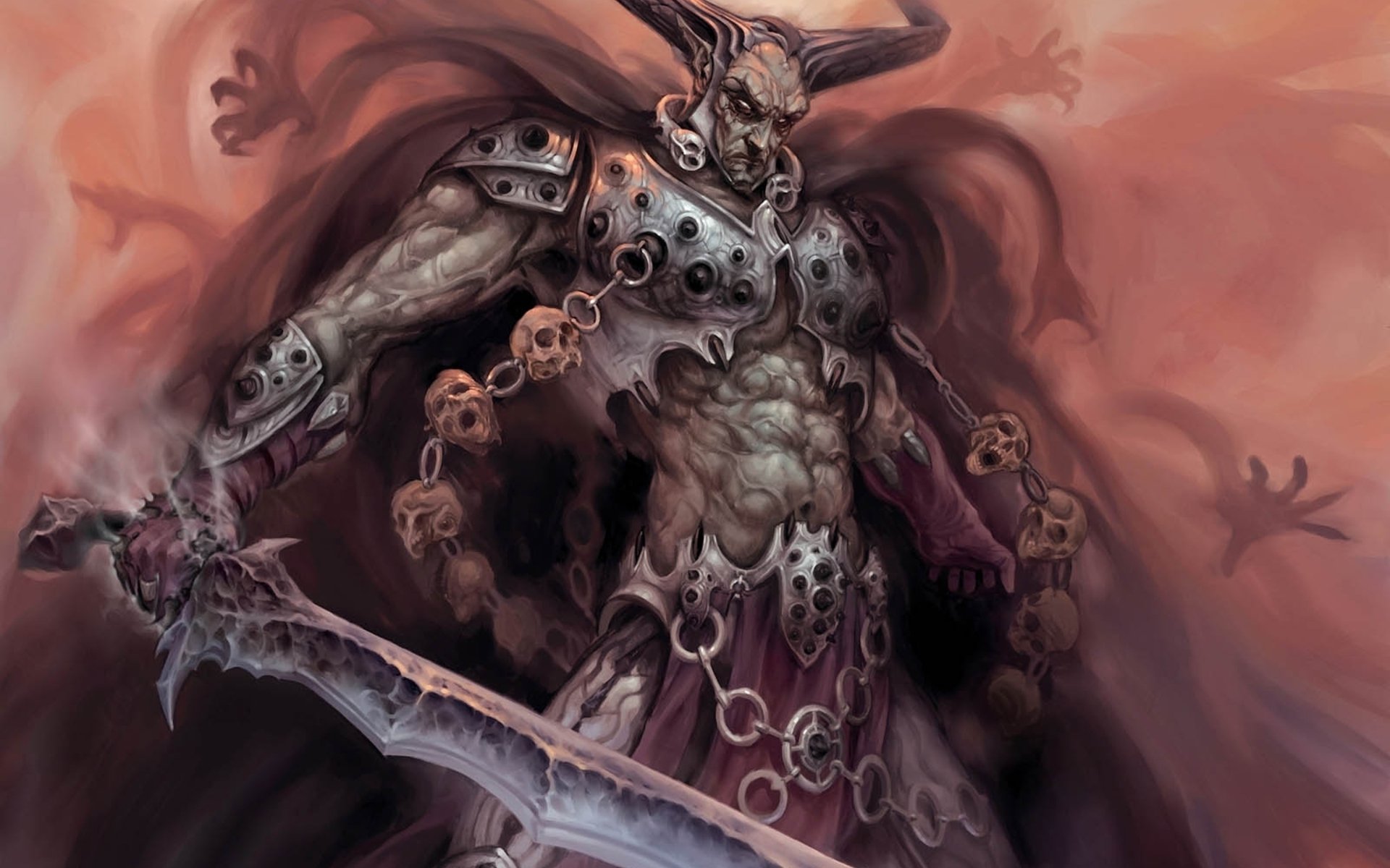 Download Sword Necromancer Magic Dark Warrior HD Wallpaper