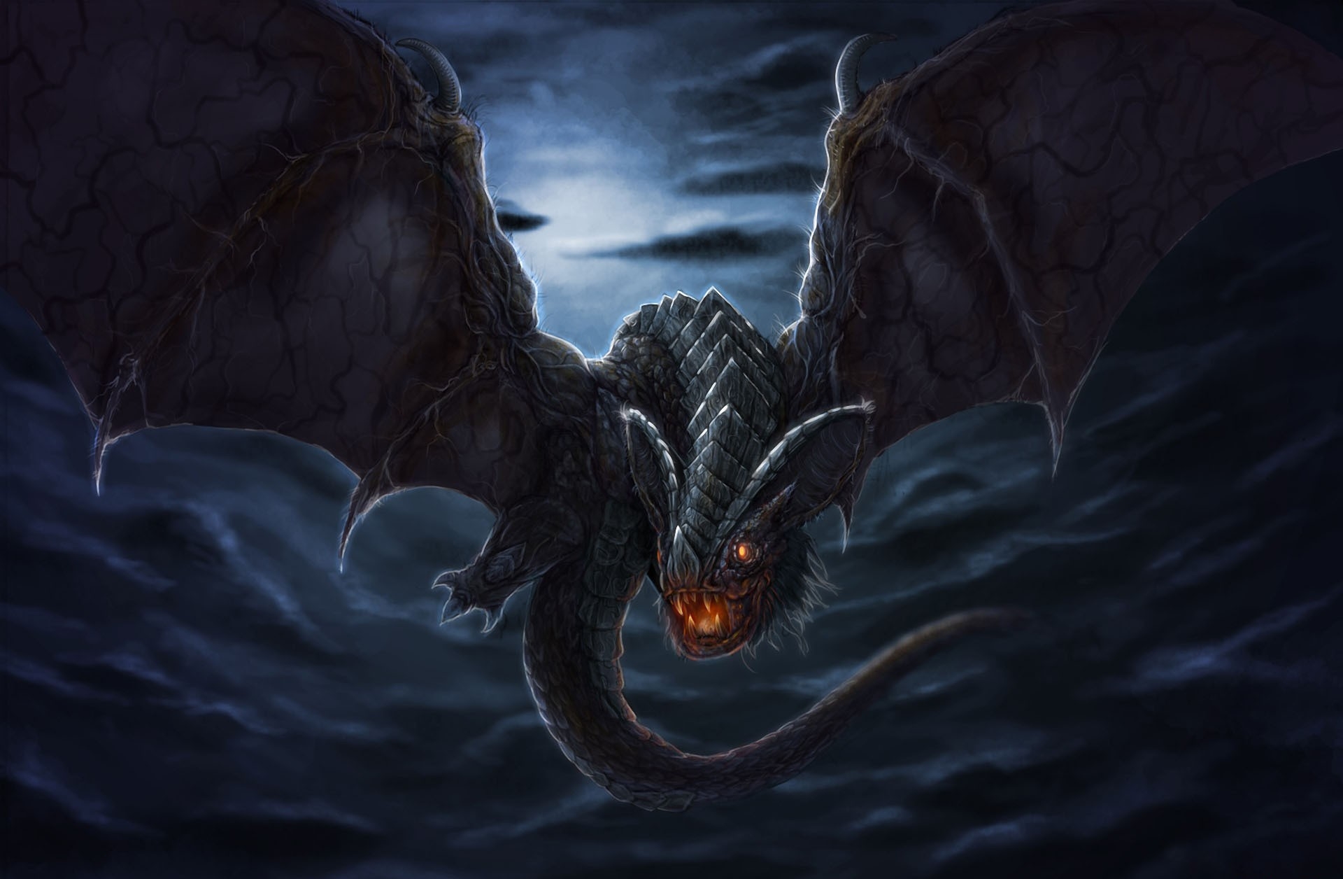 Fantasy Dragon HD Wallpaper by Damian Ziomek