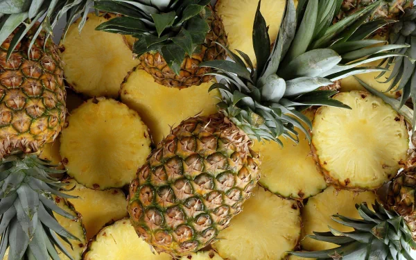 food pineapple HD Desktop Wallpaper | Background Image
