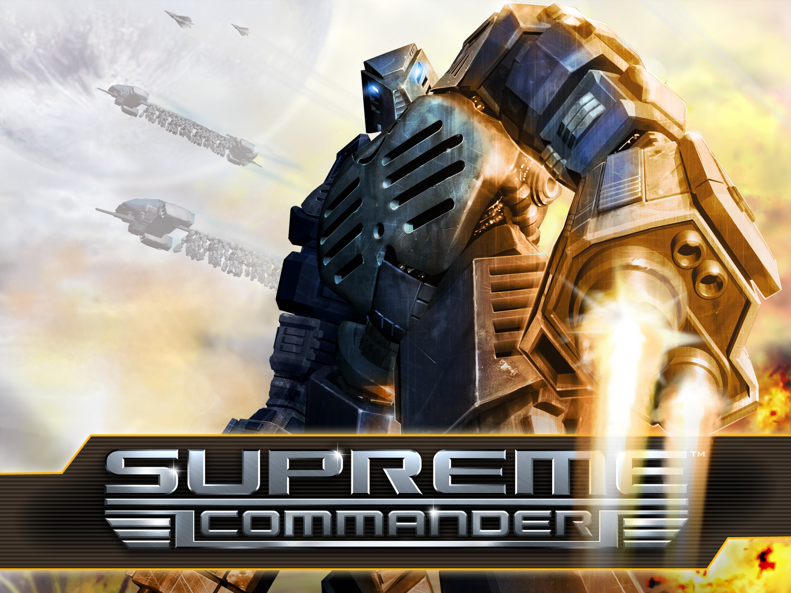 Video Game Supreme Commander HD Wallpaper | Background Image