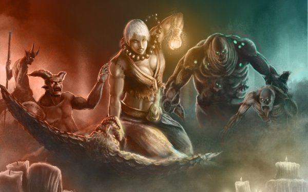 Video Game Diablo III Diablo Monk HD Wallpaper | Background Image