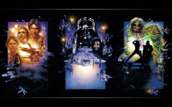 Movie Star Wars Darth Vader Star Destroyer Chewbacca Han Solo Jabba the Hutt HD Wallpaper | Background Image