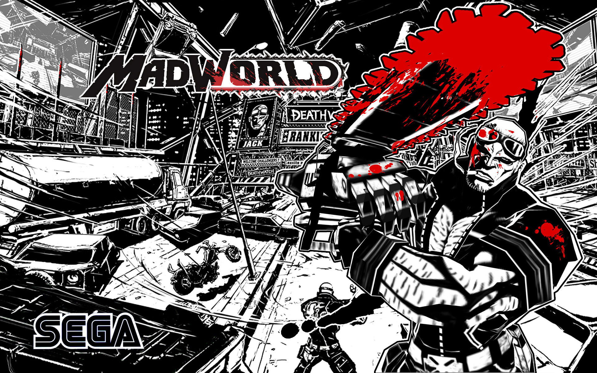 Video Game Madworld HD Wallpaper | Background Image
