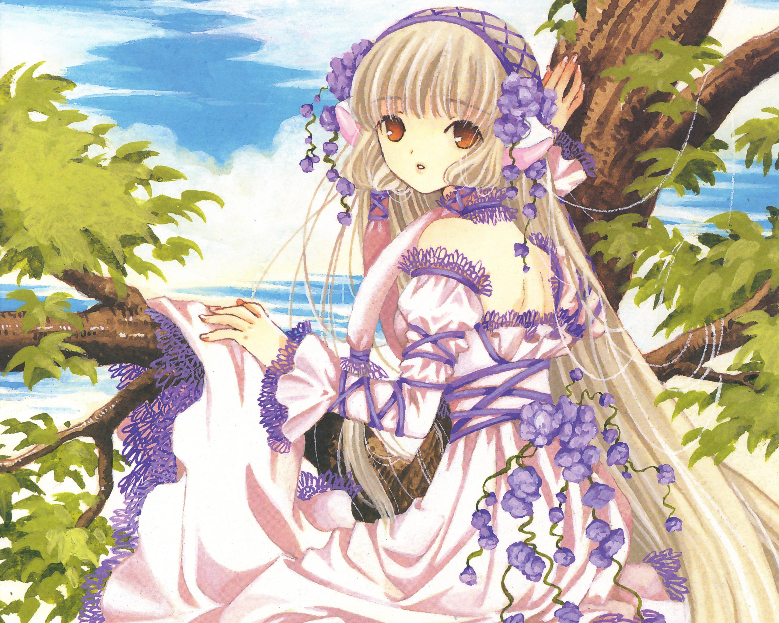 Chobits HD Wallpaper by clamp