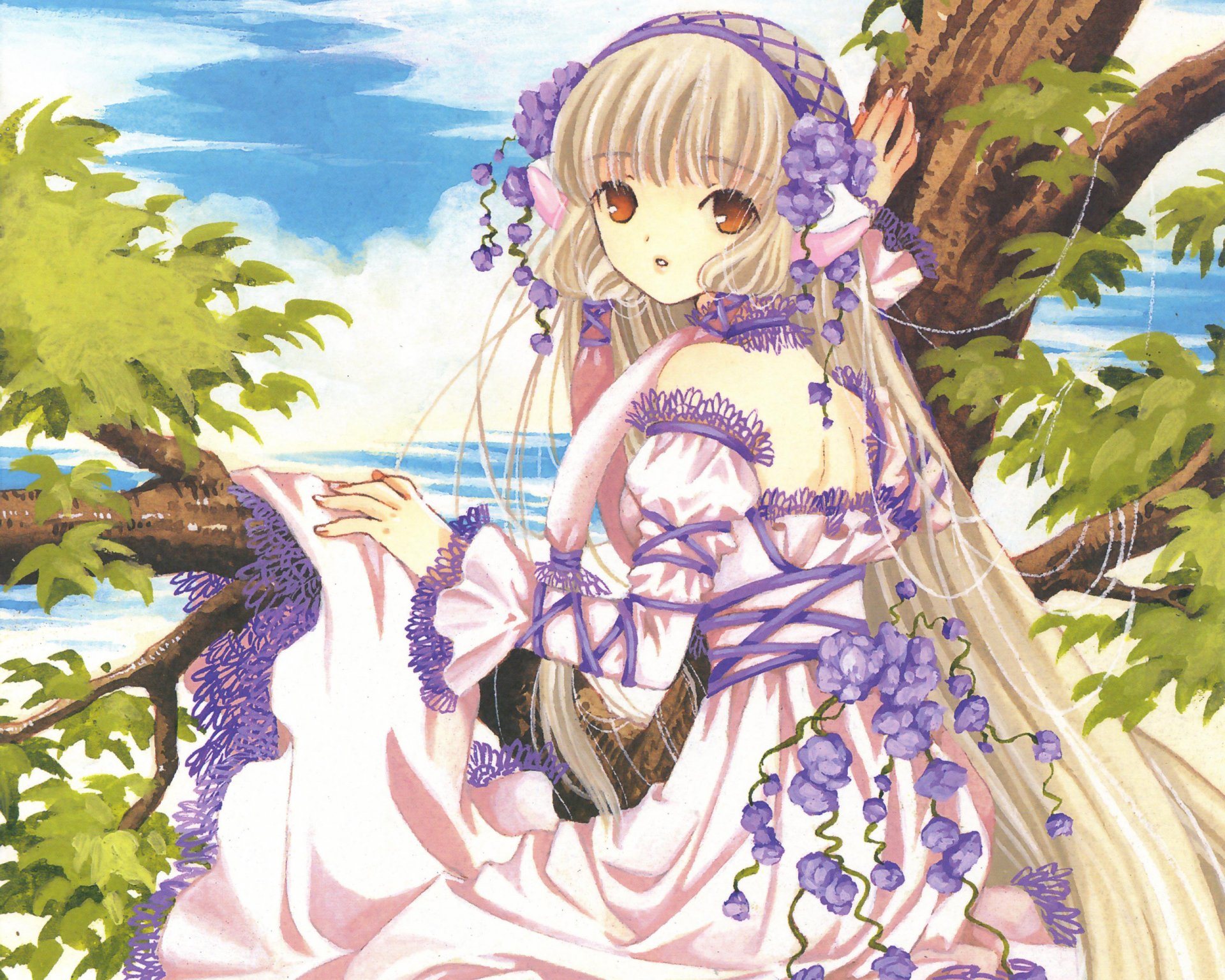Download Anime Chobits HD Wallpaper by clamp