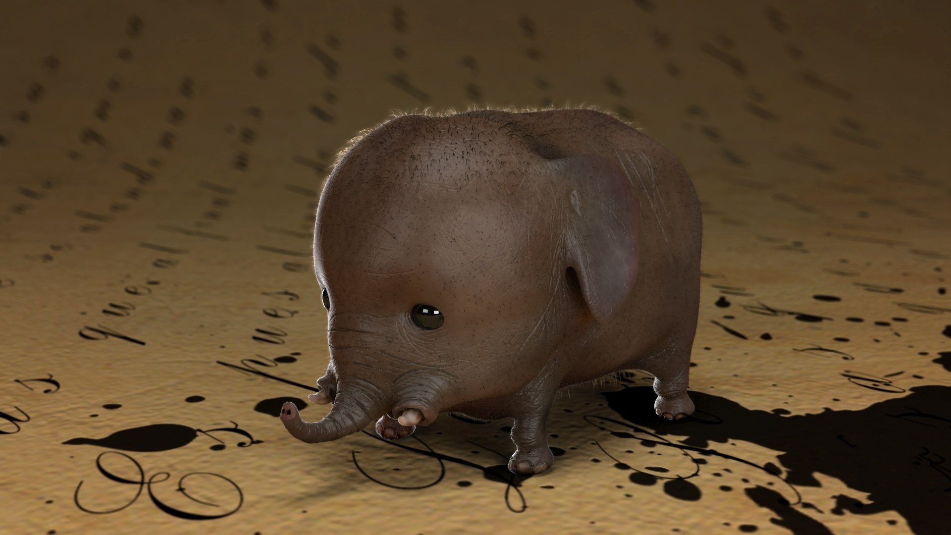 Download Animal African Bush Elephant HD Wallpaper