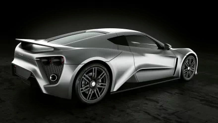 hypercar silver car car supercar Zenvo vehicle Zenvo ST1 HD Desktop Wallpaper | Background Image