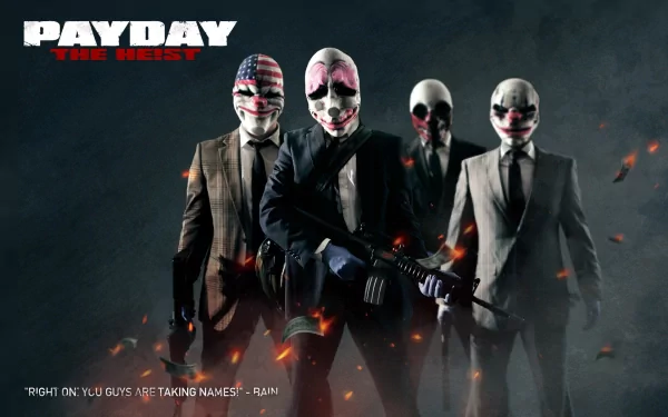 video game payday: the heist HD Desktop Wallpaper | Background Image