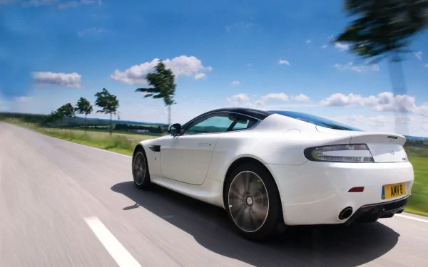 vehicle Aston Martin V8 Vantage HD Desktop Wallpaper | Background Image