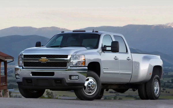 car silver car vehicle Chevrolet Silverado HD Desktop Wallpaper | Background Image