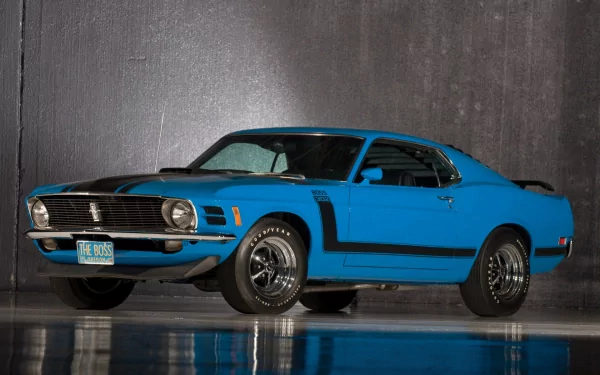 fastback muscle car vehicle Ford Mustang Boss 302 HD Desktop Wallpaper | Background Image