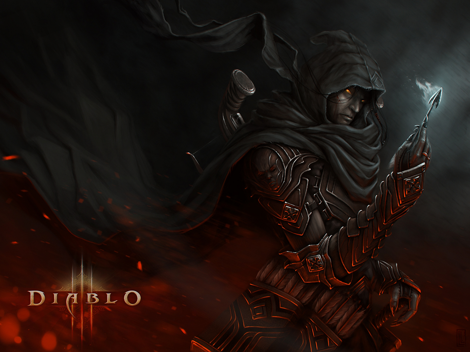 demon hunter diablo 3 male