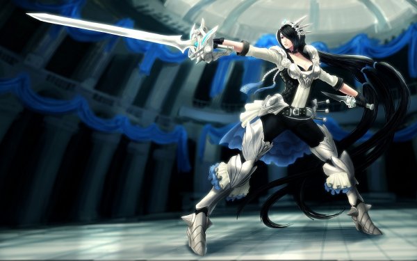 Video Game League Of Legends Fiora HD Wallpaper | Background Image