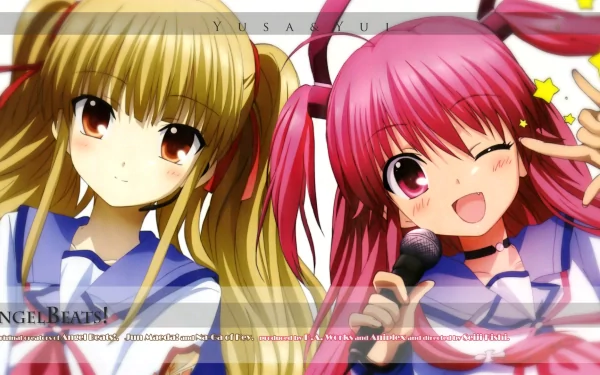 Yusa (Angel Beats!) Yui (Angel Beats!) Anime Angel Beats! HD Desktop Wallpaper | Background Image