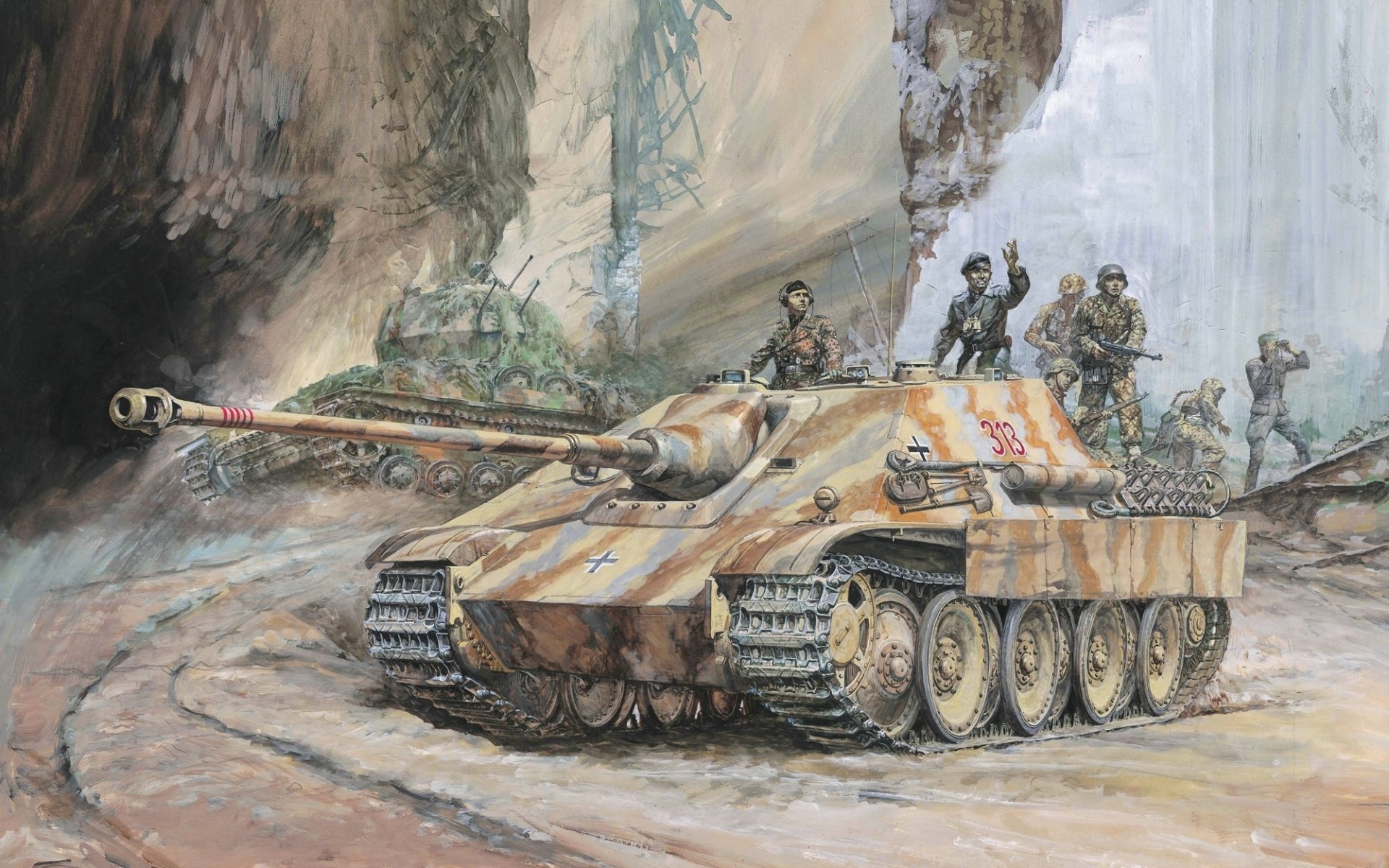 Download Military Tank HD Wallpaper