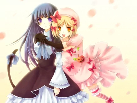 Lambdadelta (Umineko no Naku Koro ni) Frederica Bernkastel Anime Umineko: When They Cry HD Desktop Wallpaper | Background Image