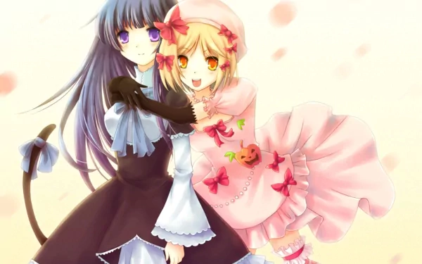Lambdadelta (Umineko no Naku Koro ni) Frederica Bernkastel Anime Umineko: When They Cry HD Desktop Wallpaper | Background Image