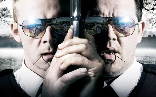 movie Hot Fuzz HD Desktop Wallpaper | Background Image