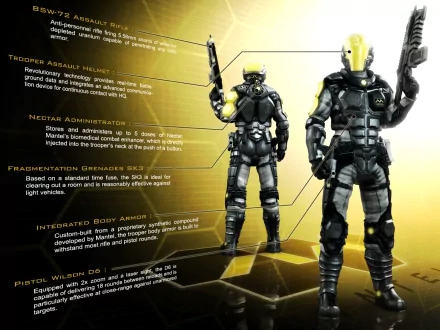 Haze (Video Game) armor video game HD Desktop Wallpaper | Background Image