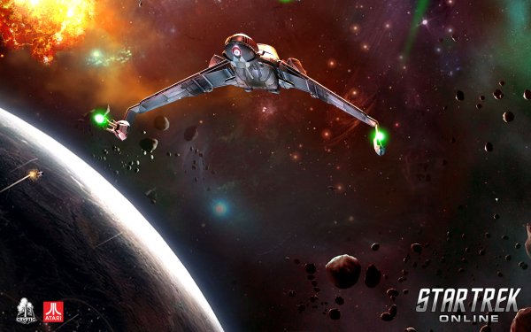 Video Game Star Trek Online Star Trek Spaceship Space Game Sci Fi Futuristic HD Wallpaper | Background Image