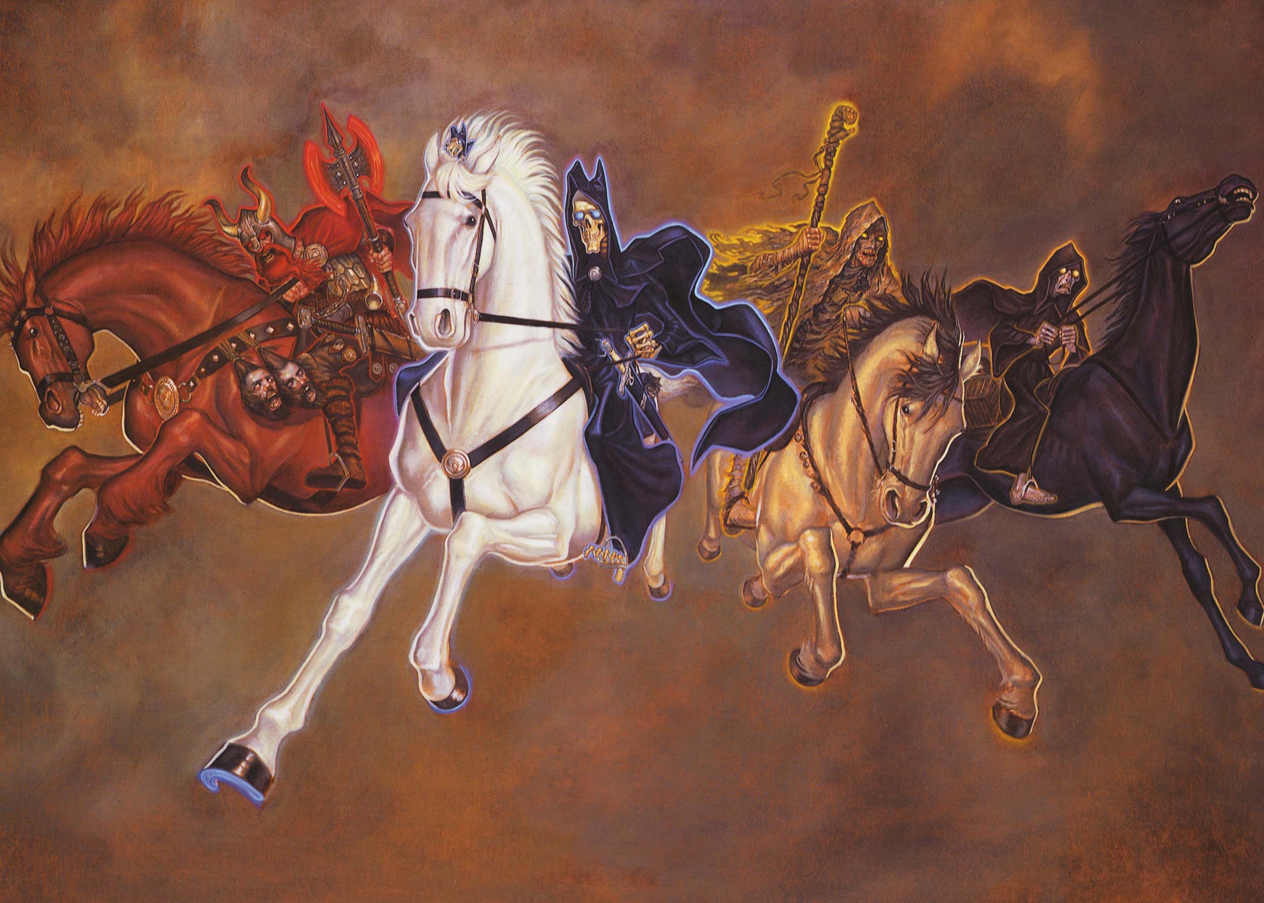 Four Horsemen of the Apocalypse HD Wallpaper