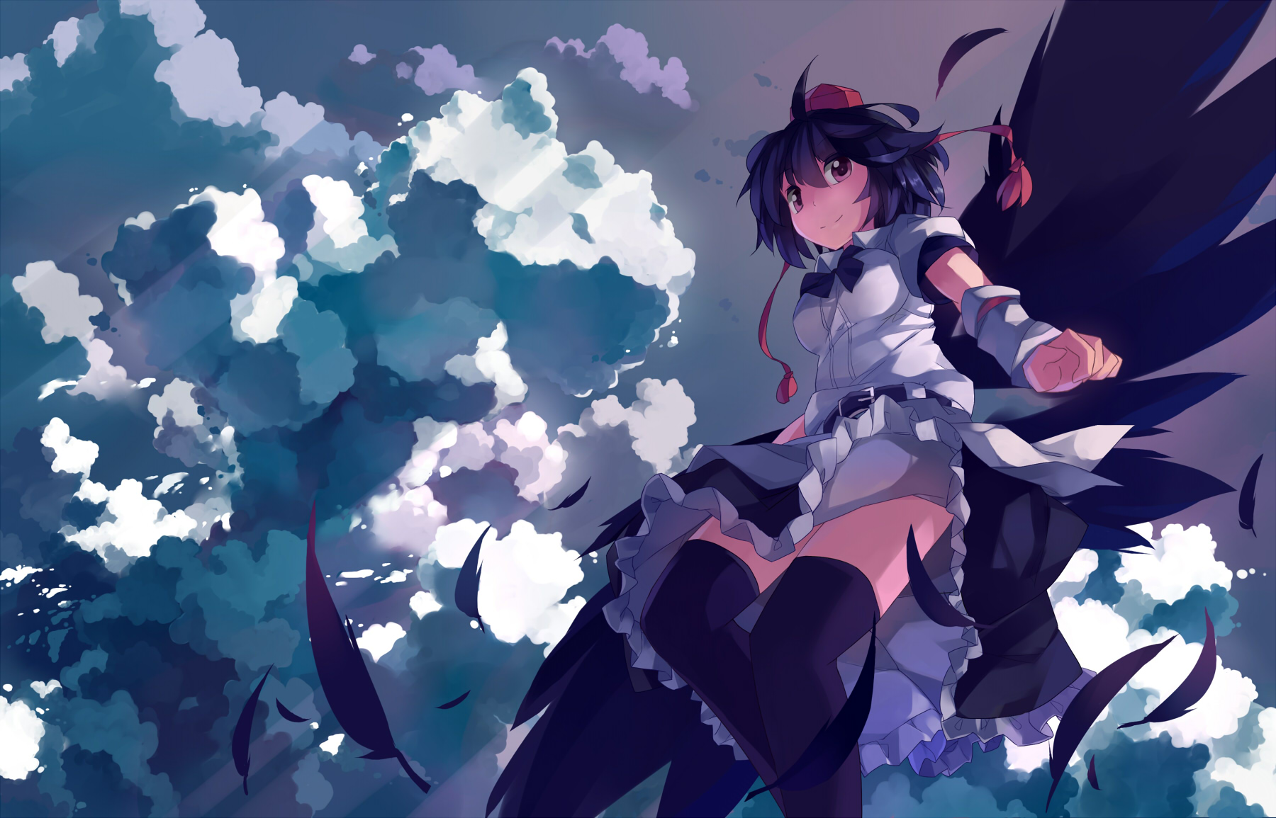 Download Aya Shameimaru Anime Touhou Wallpaper