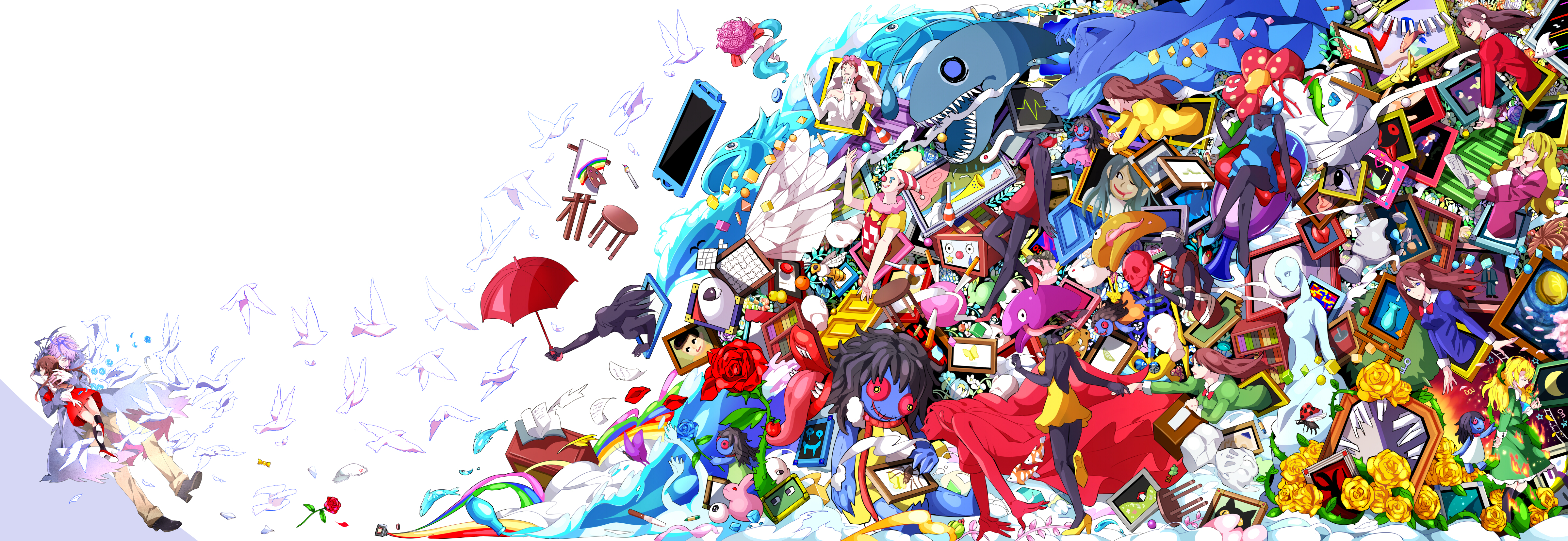 Video Game Ib (2012) HD Wallpaper | Background Image