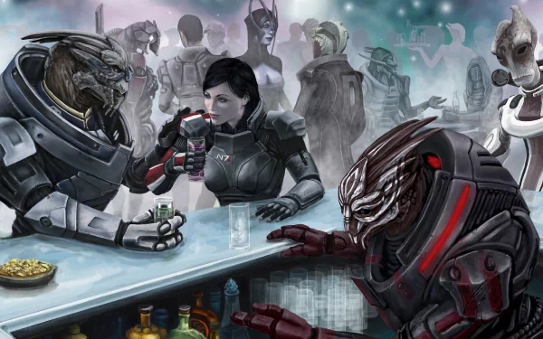 video game Mass Effect HD Desktop Wallpaper | Background Image