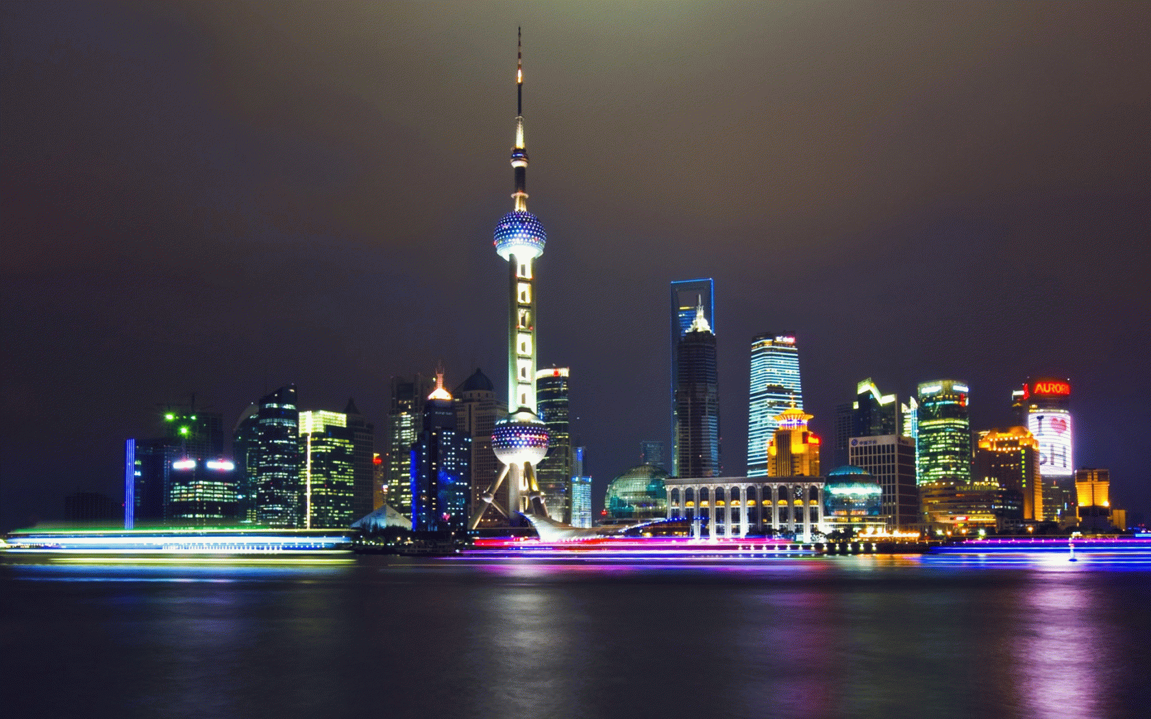 Download Man Made Shanghai Wallpaper