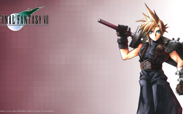  Cloud FFVII oficial wallpaper