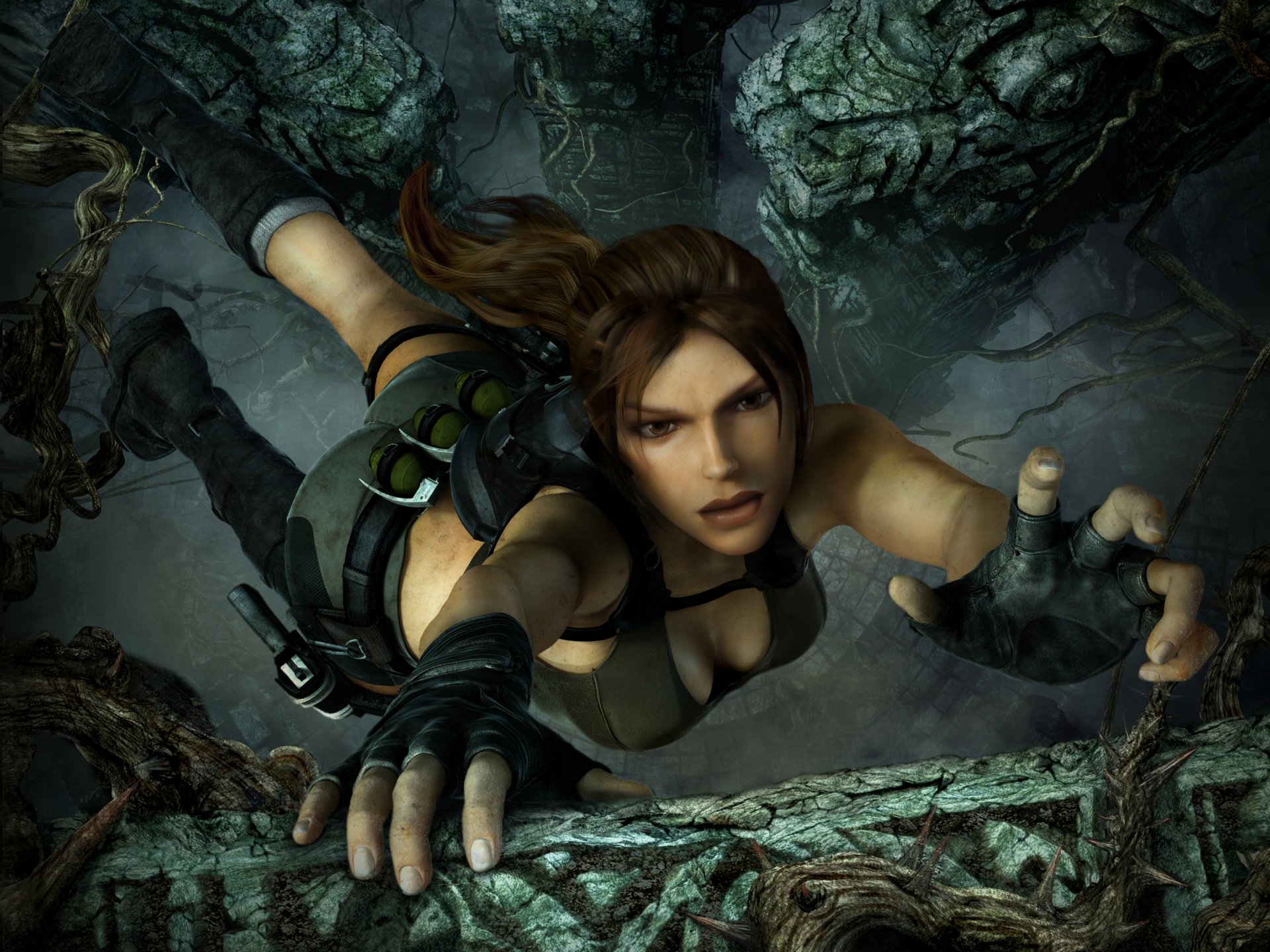Игры компьютерные играешь девушкой. Игра Tomb Raider Underworld.