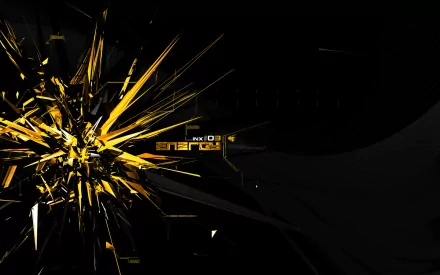 Abstract yellow HD Desktop Wallpaper | Background Image
