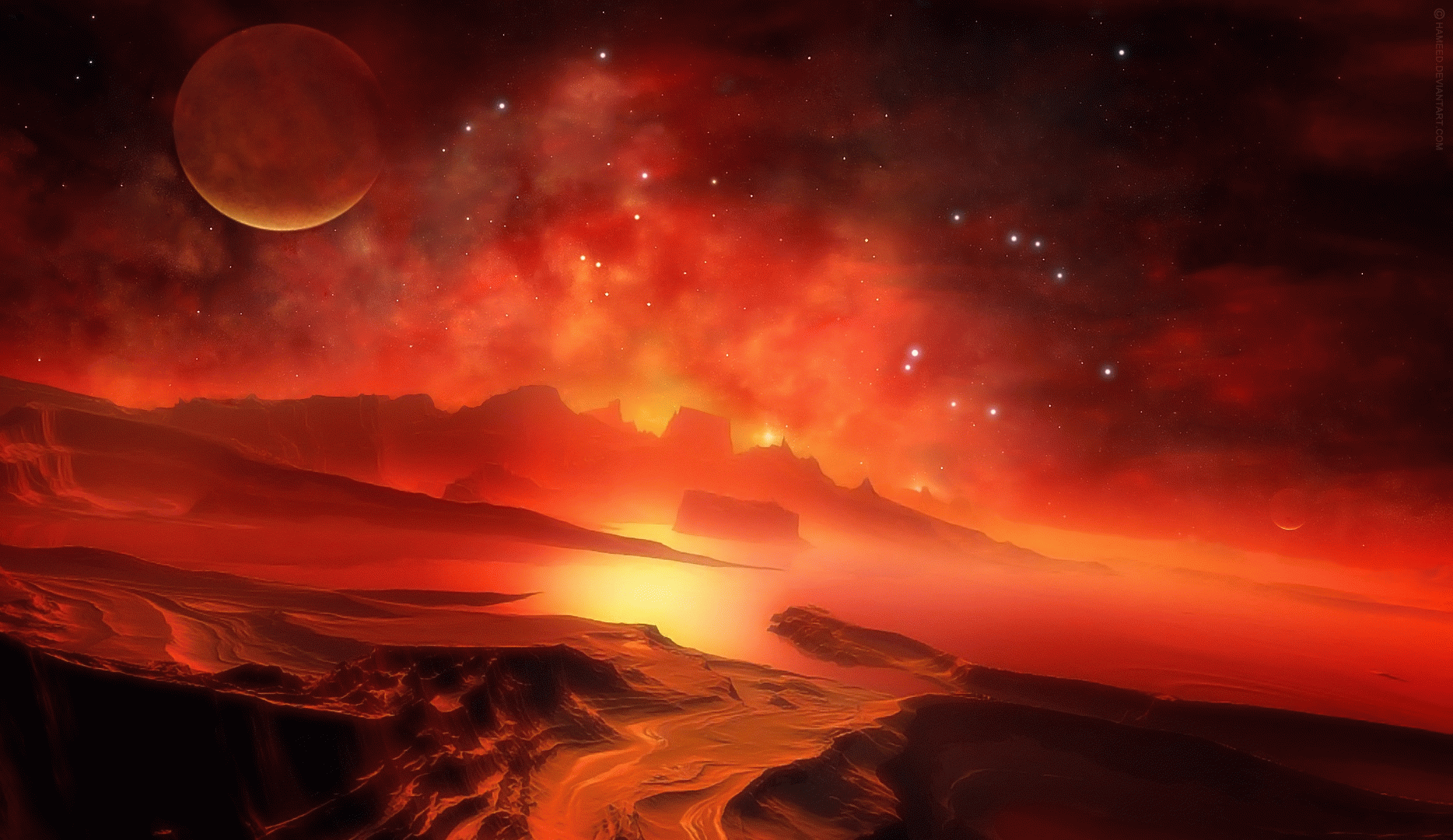 Download Sci Fi Landscape Wallpaper