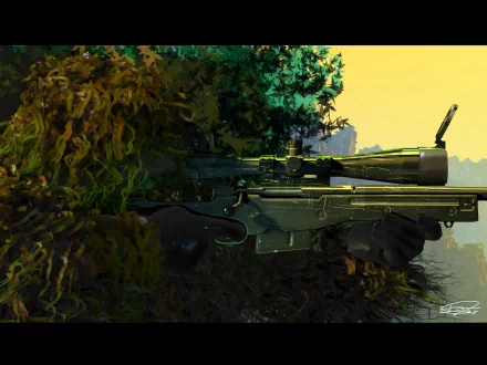  US Marine Sniper