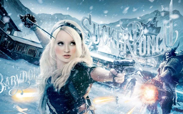 Emily Browning Babydoll (Sucker Punch) movie Sucker Punch HD Desktop Wallpaper | Background Image