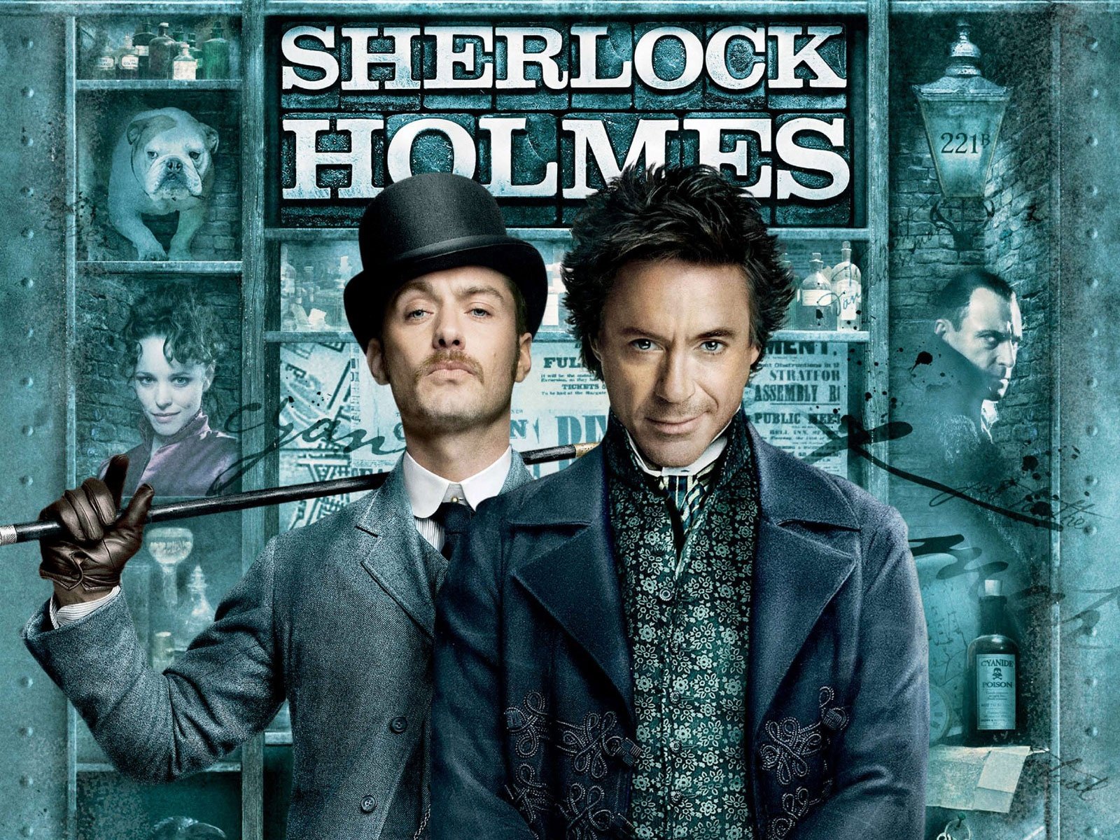 Download Robert Downey Jr. Movie Sherlock Holmes Wallpaper
