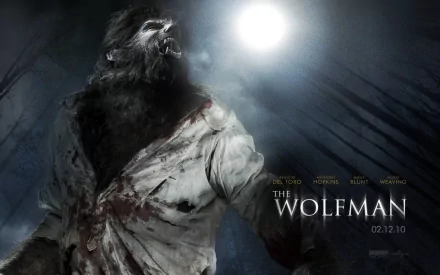 movie The Wolfman (2010) HD Desktop Wallpaper | Background Image
