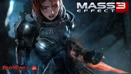Commander Shepard video game Mass Effect 3 HD Desktop Wallpaper | Background Image