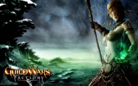 warrior skull Guild Wars video game Guild Wars Factions HD Desktop Wallpaper | Background Image