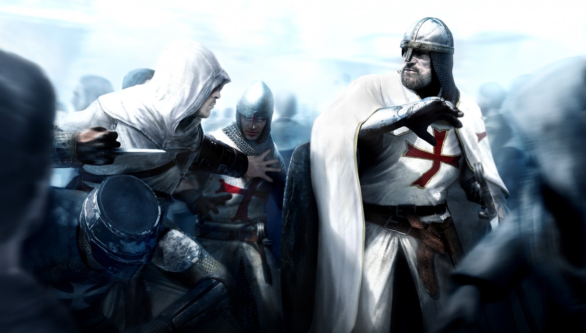 Assassin s creed epic battle 4k ultra hd wallpaper